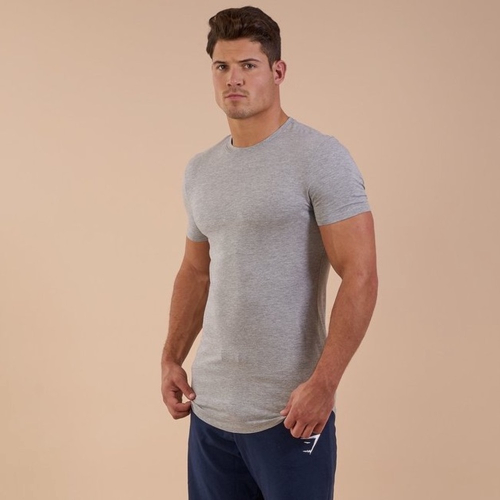 🦈GYMSHARK🦈 PLAIN TEE - MEDIUM - BRAND NEW